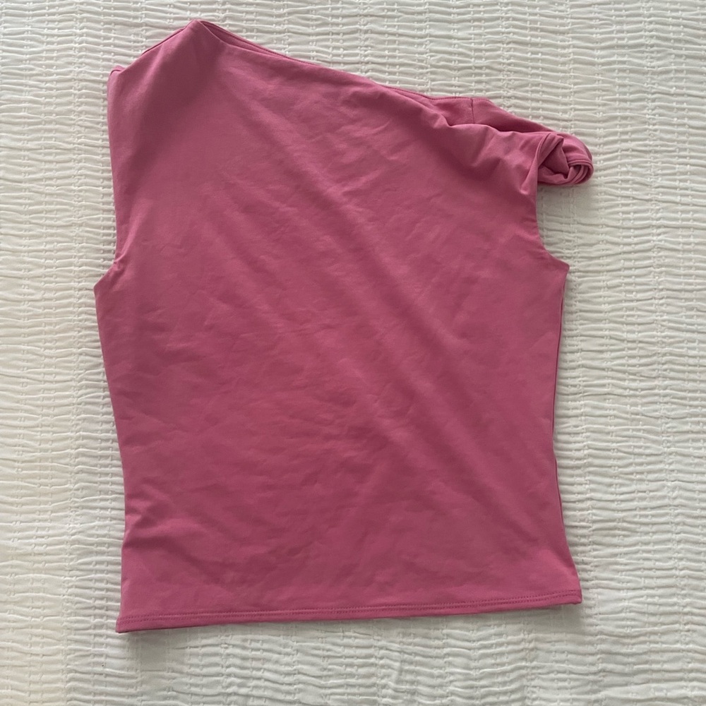 Abercrombie & Fitch Vibrant Pink Tee